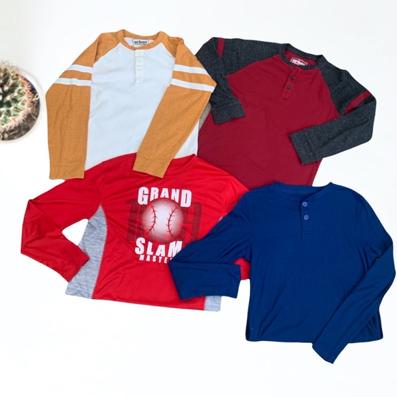 urban pipeline Other - 4 boys long sleeve shirts bundle